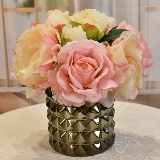 (image for) Rose and Peony Bouquet Floral Arrangement SP09 TEXT_CLOSE_WINDOW