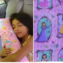 Fairytale Princess Seatbelt Travel Pillow