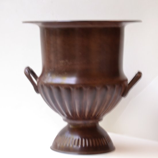 (image for) Dark Metal Pedestal Urn V-012 TEXT_CLOSE_WINDOW