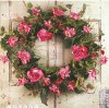 (image for) Whispy Pink Rose Wreath WS2118