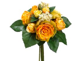 (image for) Yellow/Orange Hydrangea Bouquet FBQ029-YE/OR