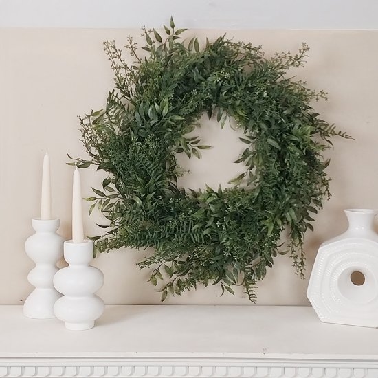 (image for) Mixed Fern Wreath TEXT_CLOSE_WINDOW
