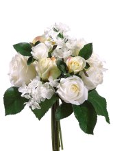 Two Tone Cream Hydrangea Bouquet FBQ029-CR/TT