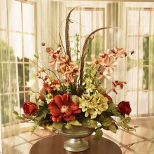 (image for) Burgundy and Green mixed Floral Arrangement AR446