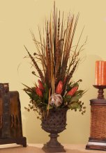 (image for) Grass and Protea Natural Botanical Floral Design NC130
