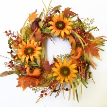 Fall Sunflower Wreath WR4992