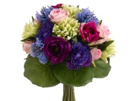 Blue Purple Bouquet FBQ387-BL/PU