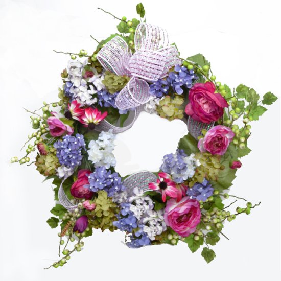 (image for) Blue and Pink Spring Hydrangea WR1502- out of stock TEXT_CLOSE_WINDOW