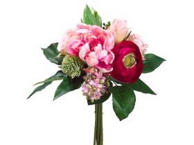 (image for) Peony/Rose/Lilac Bouquet Pink Beauty FBQ043-PK/BT