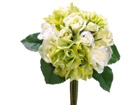 (image for) Green Cream Hydrangea Bouquet FBQ030-GR/CR