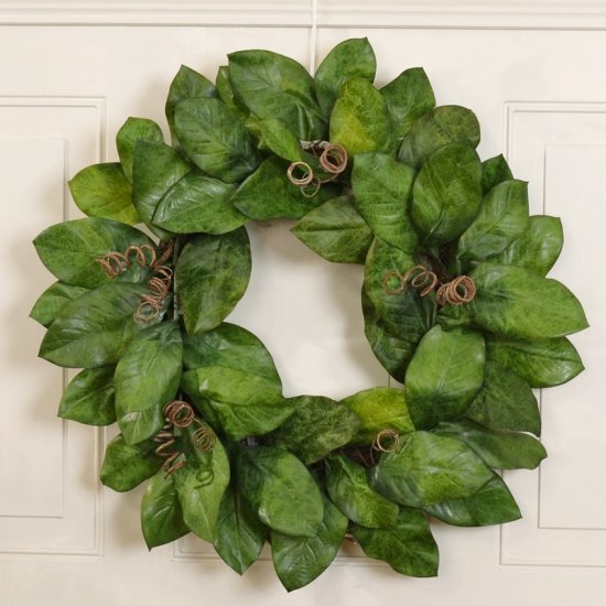 (image for) Magnolia Leaf Wreath WR4958 Out of Stock TEXT_CLOSE_WINDOW