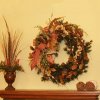 (image for) Green, Brown and Copper Tone Wreath with Designer Bow CR1008
