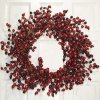 (image for) CR4651 Christmas Red Berry Wreath