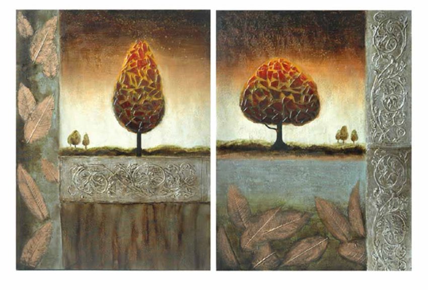 (image for) Stretched Canvas Set/2 # CVTOP1040 TEXT_CLOSE_WINDOW