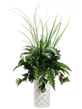 Grass and Fern Silk Plant and Greenery GRWP7484