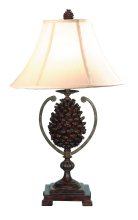 Pinecone Table Lamp, CVAMP341