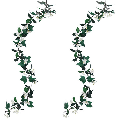 (image for) 6" STEPHANOTIS GARLAND- S7162 (6 piece min) TEXT_CLOSE_WINDOW