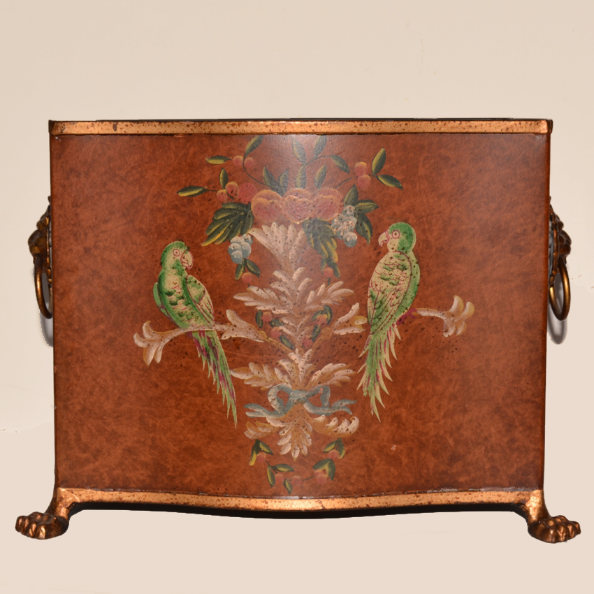 (image for) Designer Hand Painted Rectangular Parrot Planter V-10 TEXT_CLOSE_WINDOW